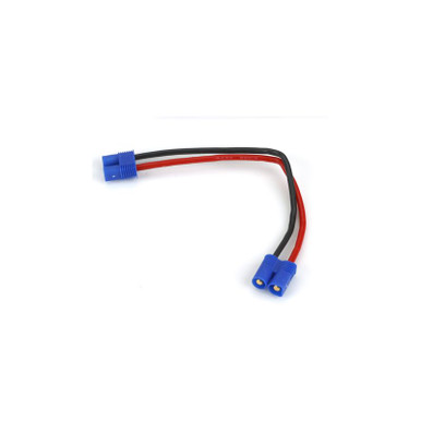 E-Flite EC3 Extension Lead with 6inch Wire, 16AWG