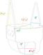 Tot Full Bucket Rubber Infant Swing Seat with Steel Core - Commercial Grade