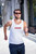 Men's White Tank