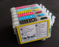 Replacement Refillable All Black Cartridges-1430/1400 #79 chip