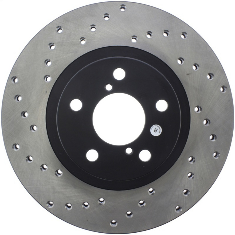 StopTech Sport Drilled Front Left Brake Rotor 277mm, 9-2X 2.5L 128.47012L