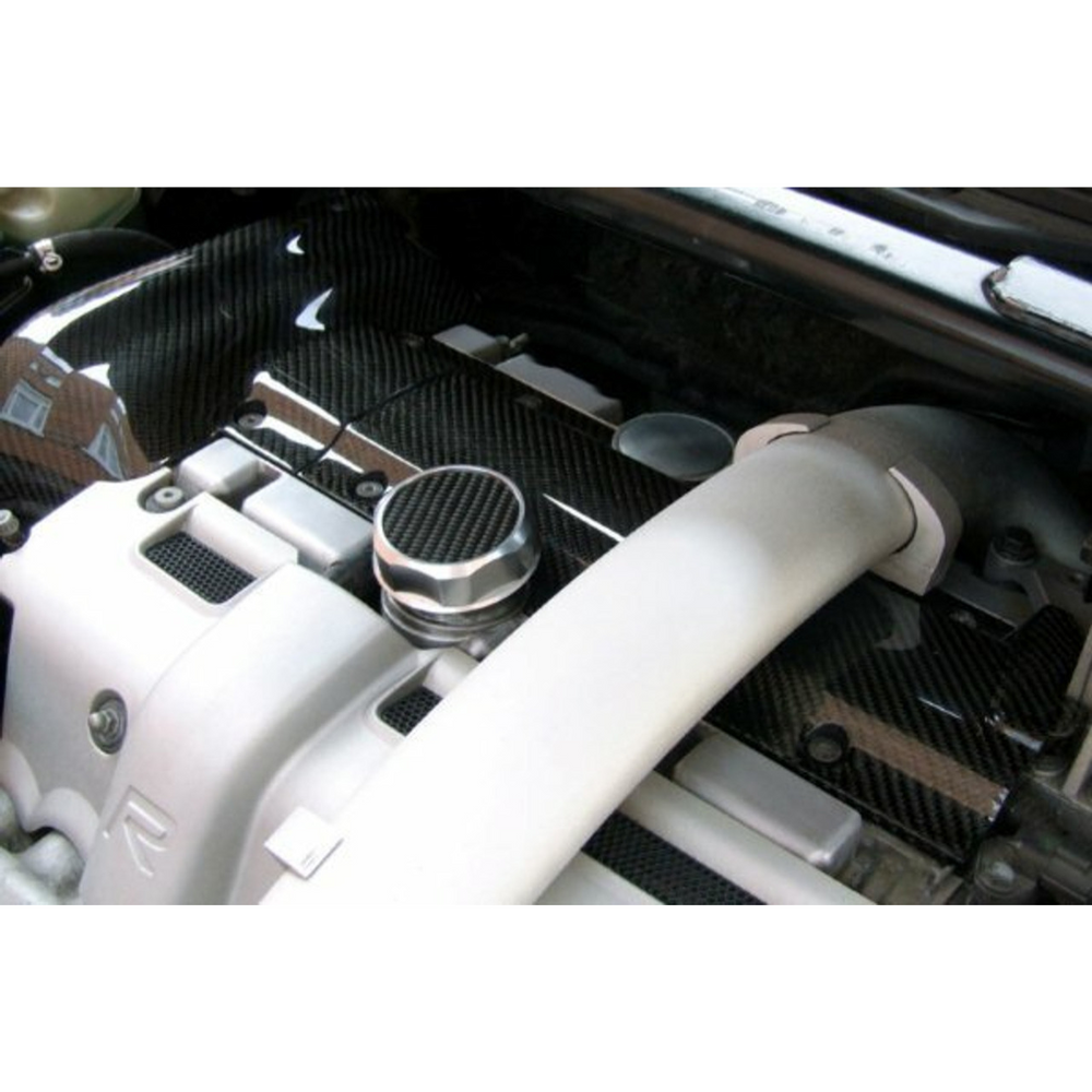 Carbon Fiber Works P2E03 Carbon Fiber Cam Pulley Cover, S60/V70