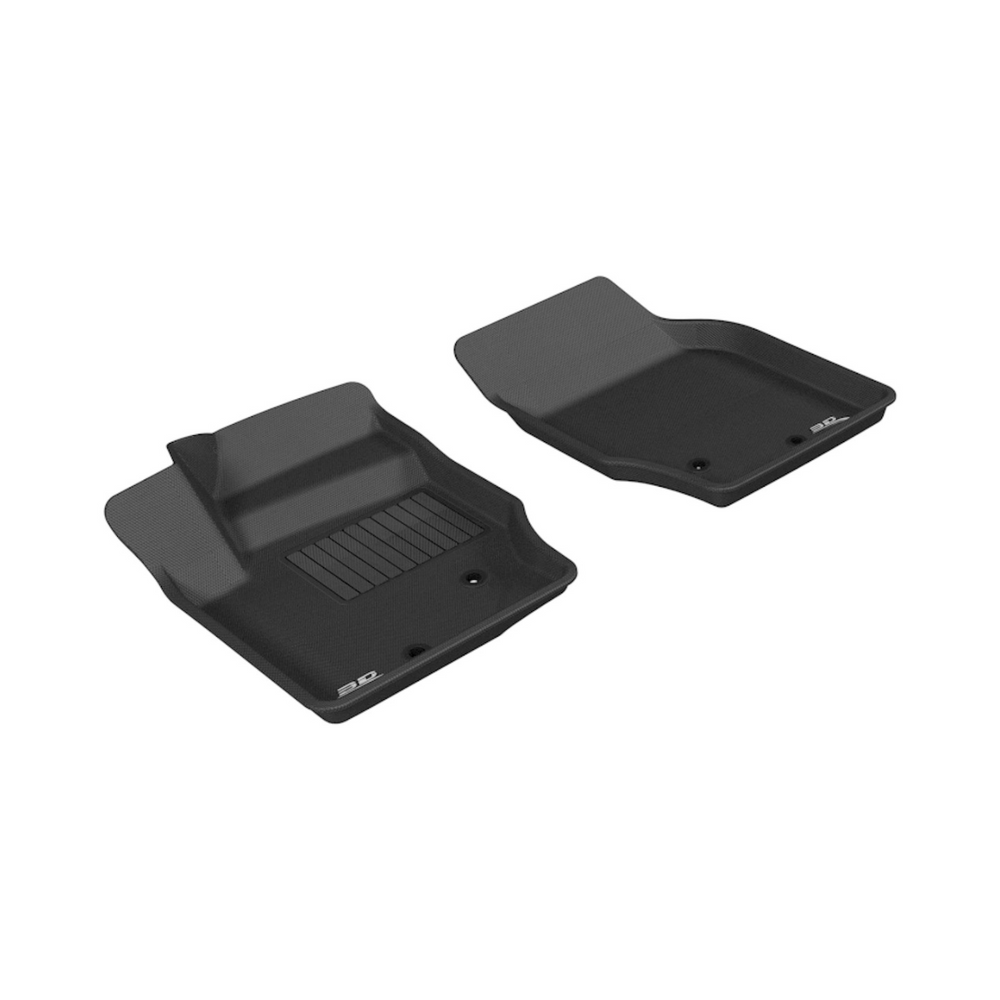 3D MAXpider Kagu 1st Row Black Floormat Set, Volvo XC90 2003-2014 L1VV00411509