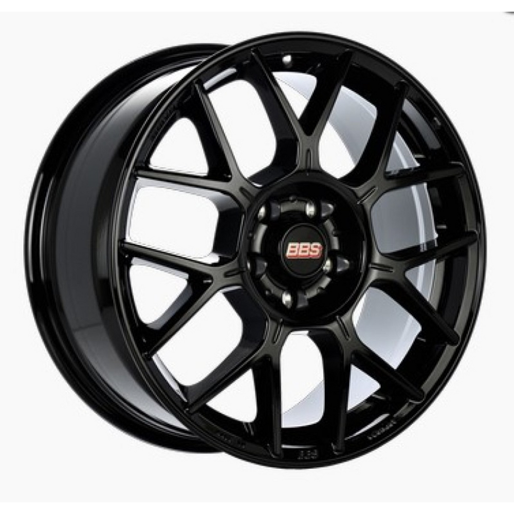 BBS XR 19x8.5 5x108 ET43 Black Gloss Wheel -70mm PFS/Clip Required XR0205BG