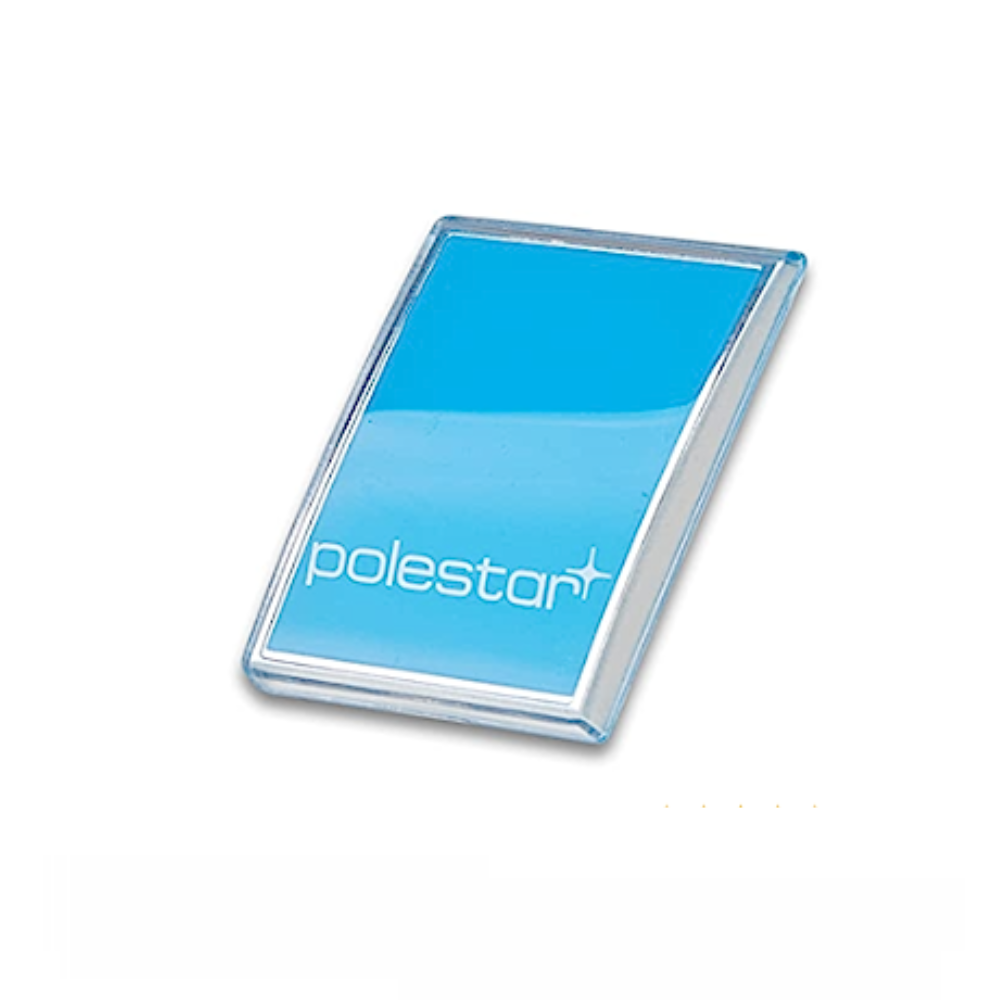 Volvo Rear "Slash" Polestar Emblem Blue 31664113