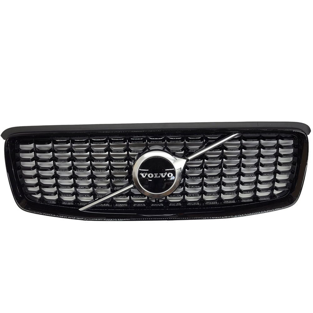 Genuine Volvo SPA XC90 R-Design Front Grille w/o Camera, Black