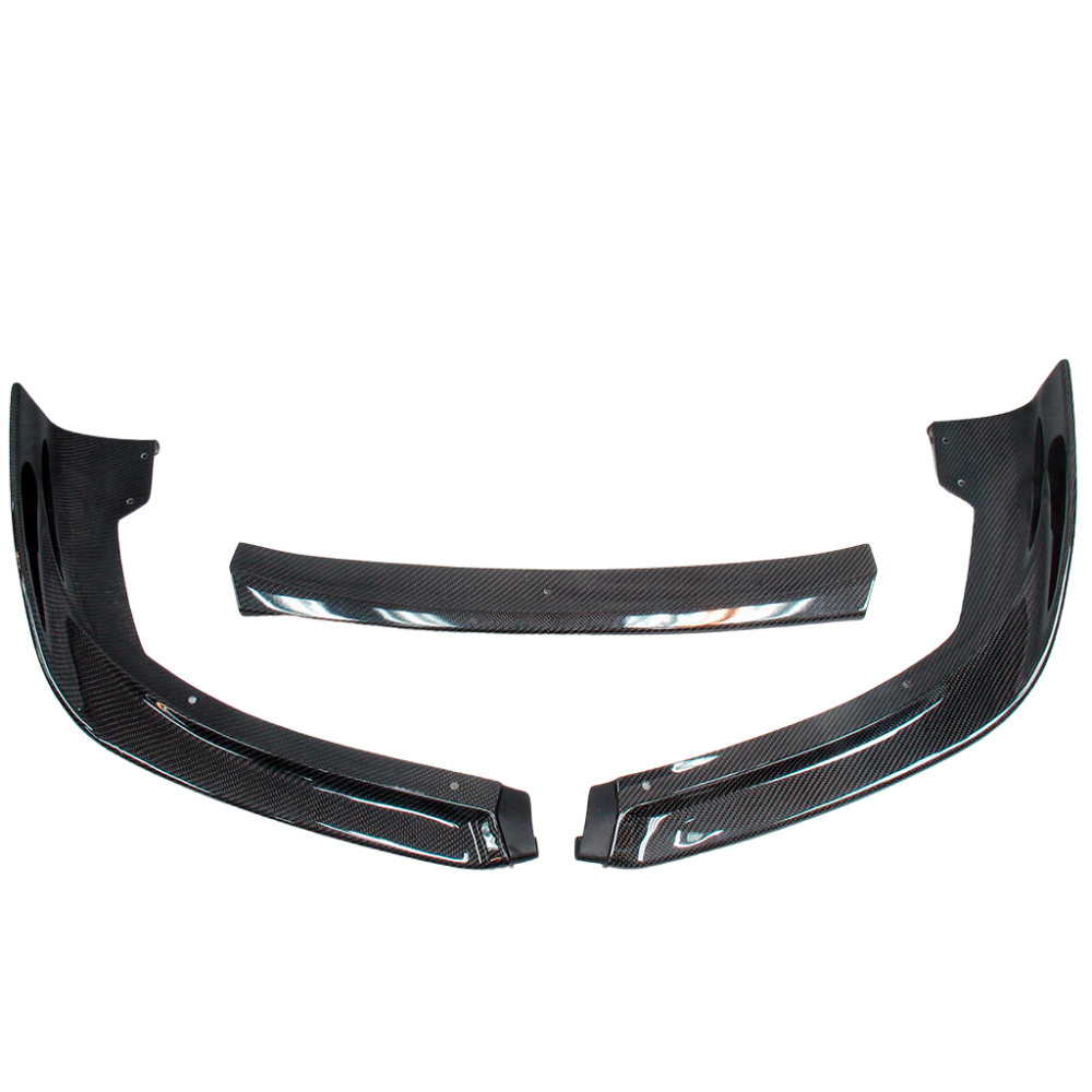 Carbon Fiber Front Lower Lip Spoiler, Volvo S60R/V70R, 3-piece CS608H