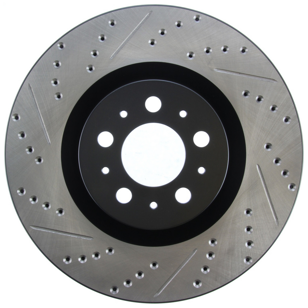 StopTech Sport Drilled/Slotted Front Right Brake Rotor, S60R/V70R 127.39035R