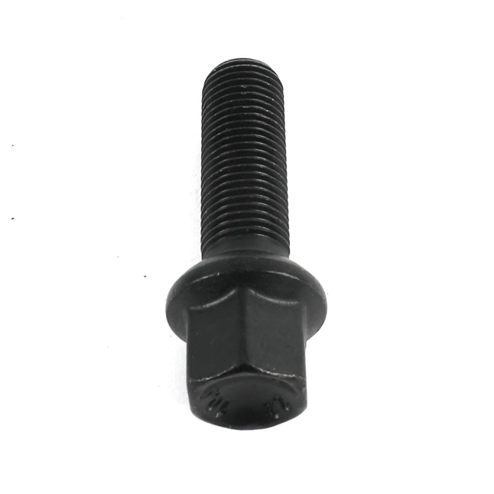 H&R 1454502SW 45mm Wheel Bolt, M14x1.5 Mercedes Ball Seat Black 1454502SW