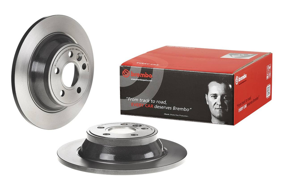 Brembo Rear 302mm Brake Rotor, Volvo S60/V60/S80, V70/XC70 08.A536.11