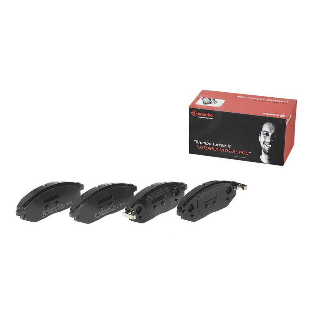 Brembo Premium Front Low-Met Brake Pads, Chevy Camaro/15-19 Corvette/12-21 Tesla S P10064