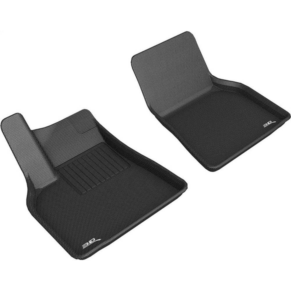 3D MAXpider Kagu 1st Row Black Floor Mat Set, Tesla Model Y 2020-2020 L1TL01711509
