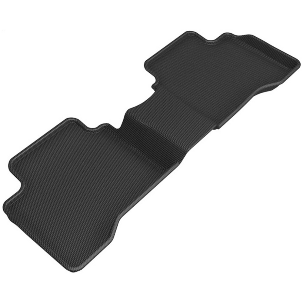 3D MAXpider Kagu 2nd Row Black Floor Mat Set, Hyundai Elantra Hybrid 2021-2022 L1HY11121509