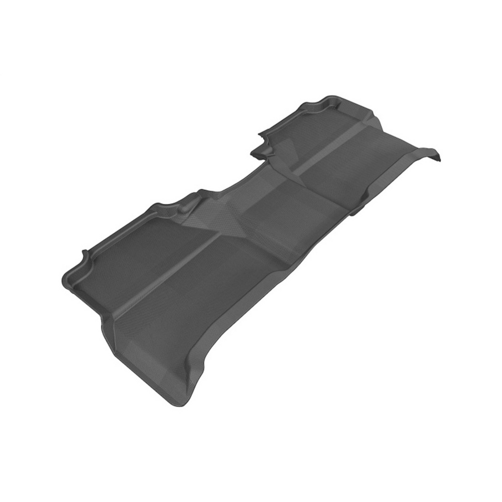 3D MAXpider Kagu 2nd Row Black Floor Mat Set, Nissan Frontier Crew Cab 2005-2019 L1NS06121509