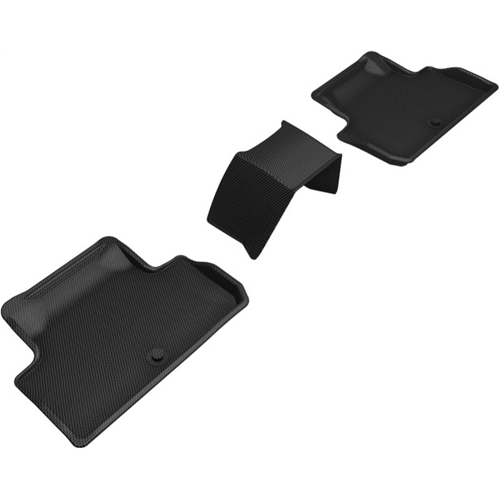 3D MAXpider Kagu 2nd Row Black Floor Mat Set, Genesis G70 2019-2023 L1GS00421509