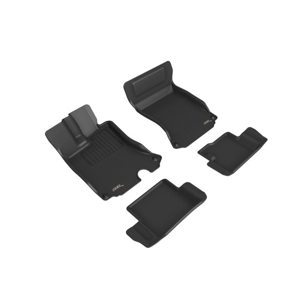 3D MAXpider Electric Kagu 1st & 2nd Row Black Floor Mat Set, Ferrari Portofino M 2021-2023 L1FI00401509