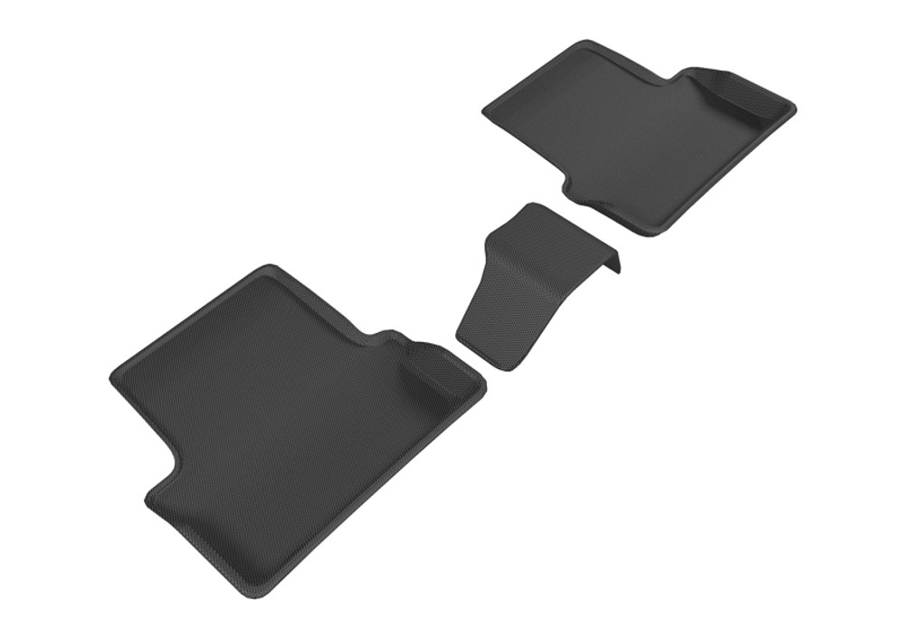 3D MAXpider Kagu 2nd Row Black Floor Mat Set, Buick Cascada 2016-2019 L1BC03221509