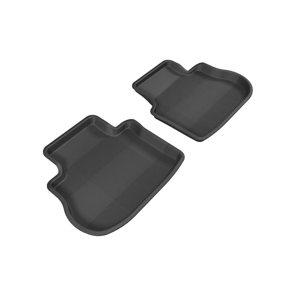 3D MAXpider Kagu 2nd Row Black Floor Mat Set, Infiniti FX35/45 2003-2008 L1IN00021509