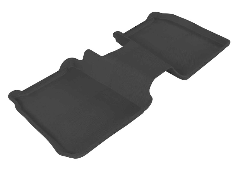 3D MAXpider Kagu 2nd Row Black Floor Mat Set, Ford Flex 2009-2019