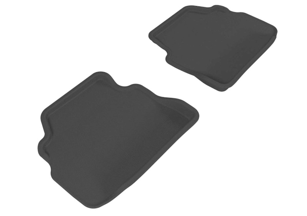 3D MAXpider Kagu 2nd Row Black Floor Mat Set, BMW 3 Series E92 2007-2013 L1BM02521509