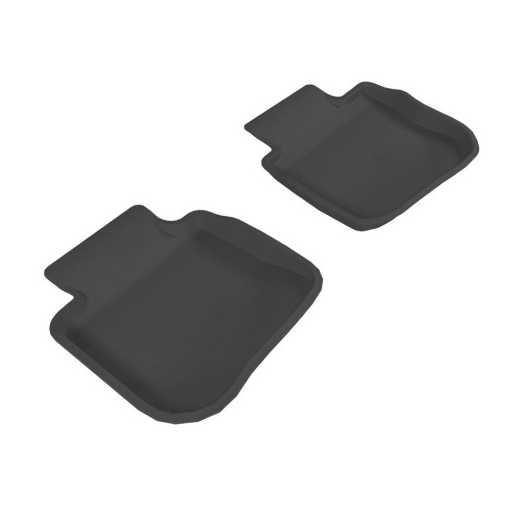 3D MAXpider Kagu 2nd Row Black Floor Mat Set, Subaru Legacy/Outback 2010-2014 L1SB00421509