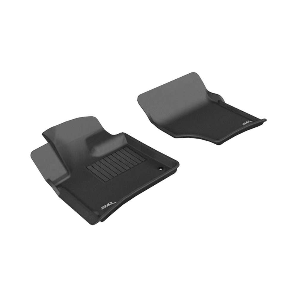 3D MAXpider Kagu 1st Row Black Floor Mat Set, Audi Q7 2007-2015 L1AD02611509