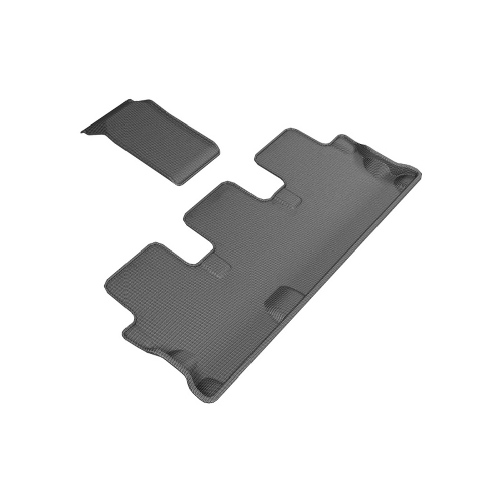 3D MAXpider Kagu 3rd Row Black Floor Mat Set, Toyota Highlander 2014-2019 L1TY18231509