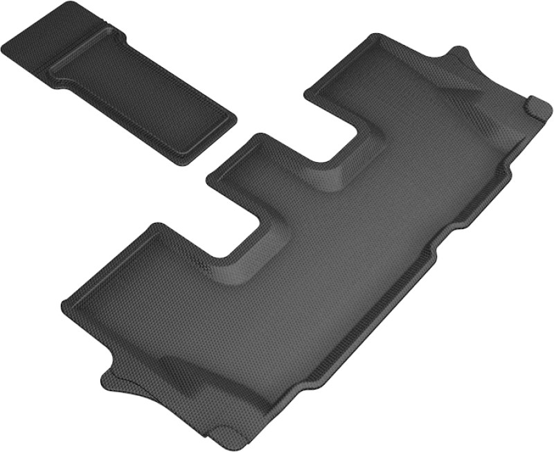 3D MAXpider 2020 Kia Telluride Kagu 3rd Row Floormats - Black L1KA05131509