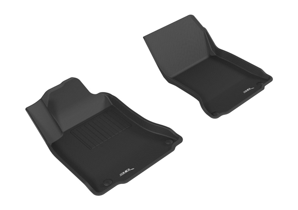 3D MAXpider Kagu 1st Row Black Floor Mat Set, Infiniti QX30 2017-2019 L1IN02511509