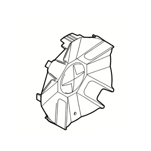 Genuine Polestar Performance Wheel Center Cap, Polestar 3 (Single Unit) PO-038011 32134187