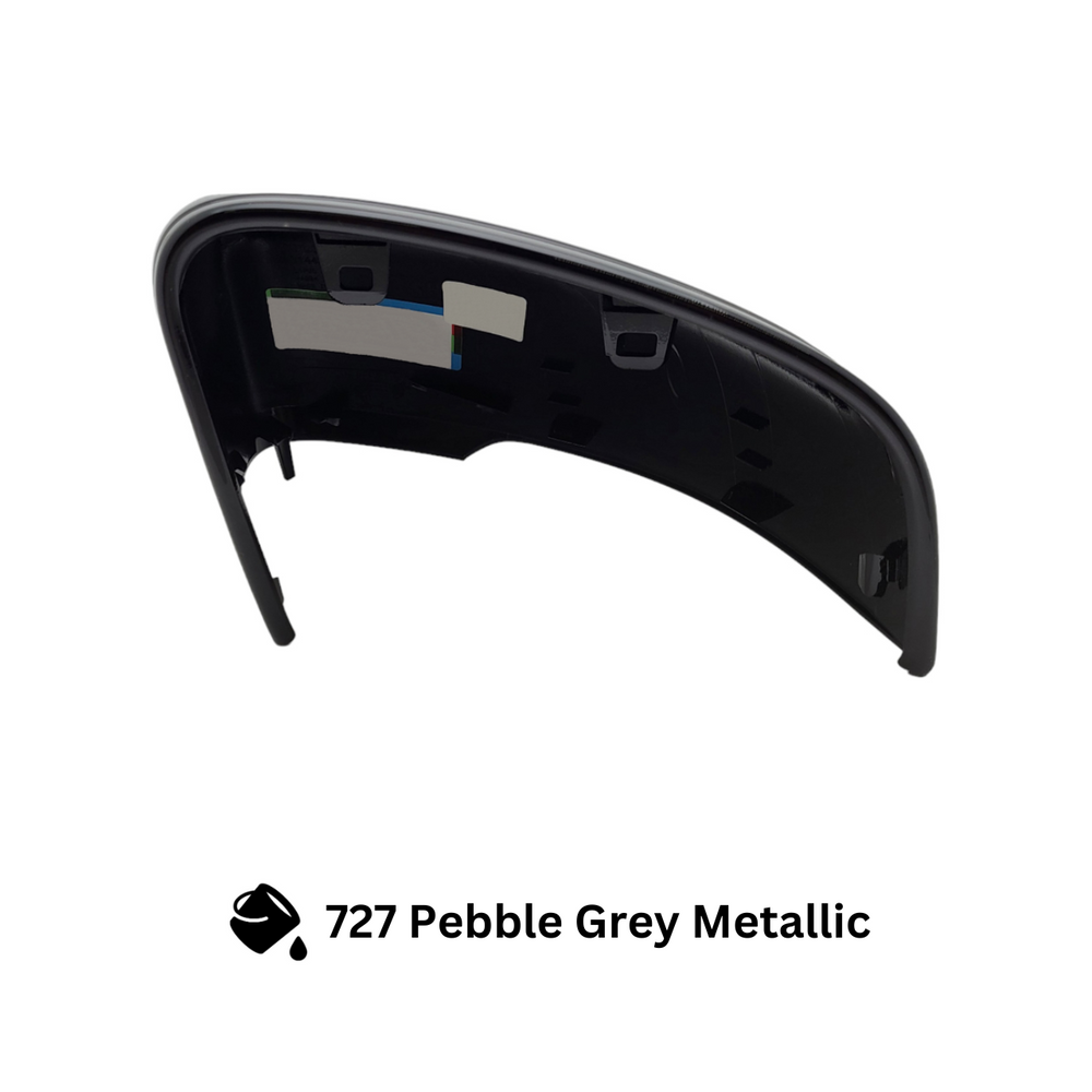 Genuine Volvo 39797197 Right Mirror Cap, 2018+ Volvo XC40, 2022+ Volvo C40, 727 Pebble Grey Metallic 39797197