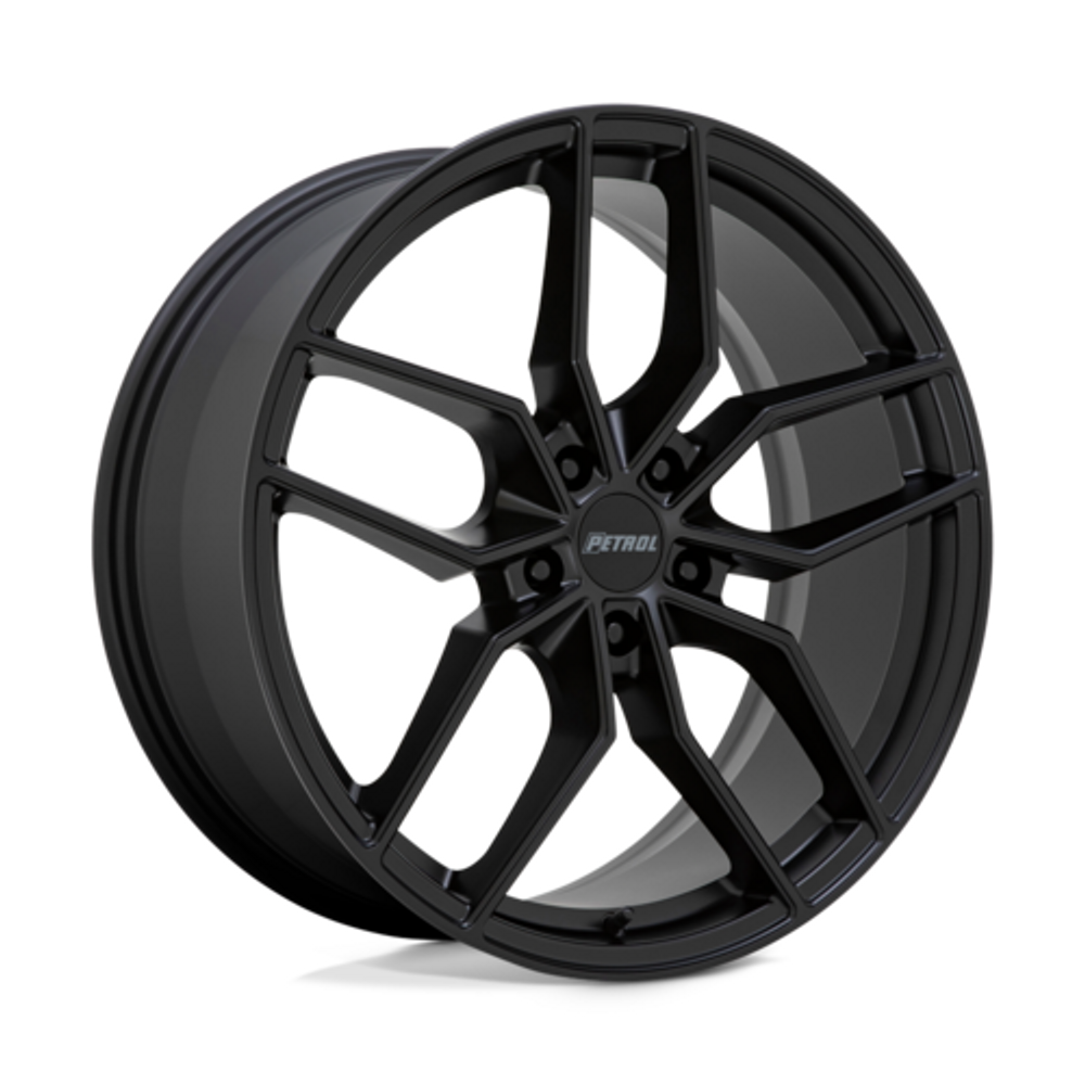 Petrol P5C Wheel 19x8 +40 5x108 Matte Black 1980P5C405108M72
