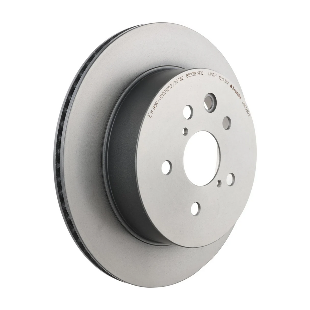 Brembo 09.C930.11 Prime UV Coated Rear Brake Rotor, Lexus GS200t 2016–2017, GS300 2018–2019, GS350 2007–2011