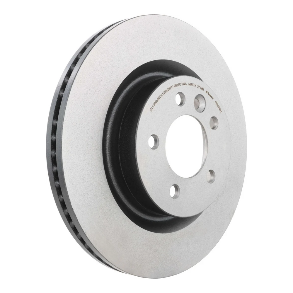 Brembo 09.8875.31 Prime UV Coated Front Brake Rotor, Land Rover LR3 2005–2009, Range Rover Sport 2006–2009