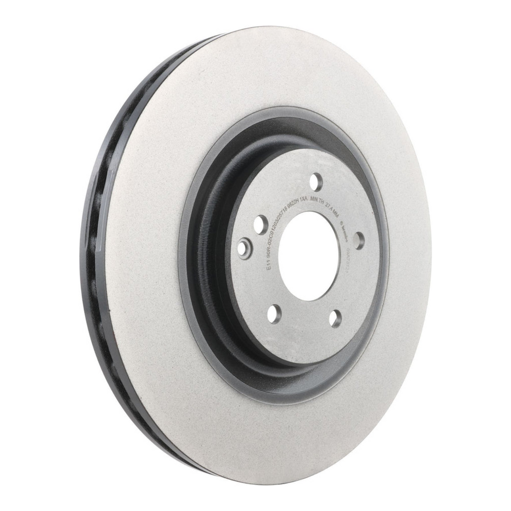 Brembo 09.A731.21 Prime UV Coated Front Brake Rotor, Mercedes-Benz CLK500 2003–2006