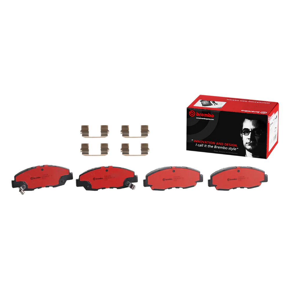 Brembo P28042N Premium NAO Ceramic Front Brake Pads, Acura CL 1997-1999 / Honda Accord 1990-1997, 1999-2002