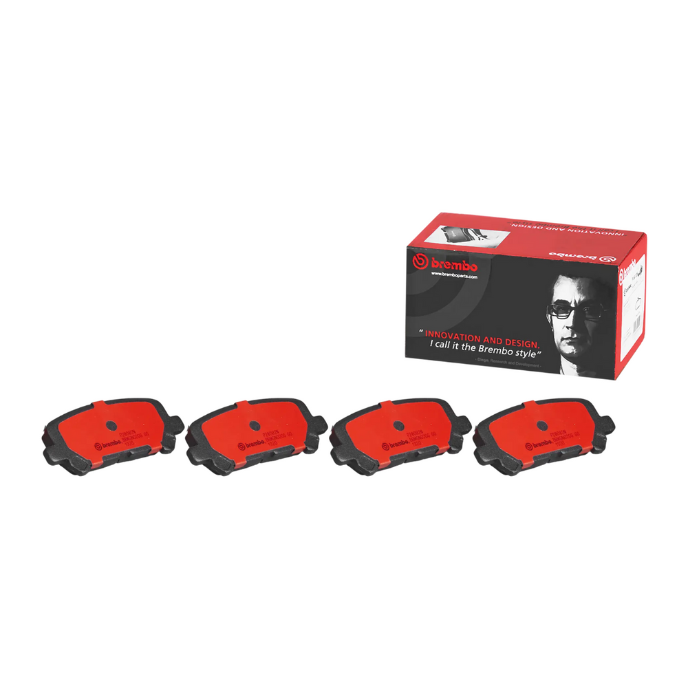 Brembo P28082N Premium NAO Ceramic Rear Brake Pads, Acura MDX 2007-2013, ZDX 2010-2013, Honda Odyssey 2011-2017