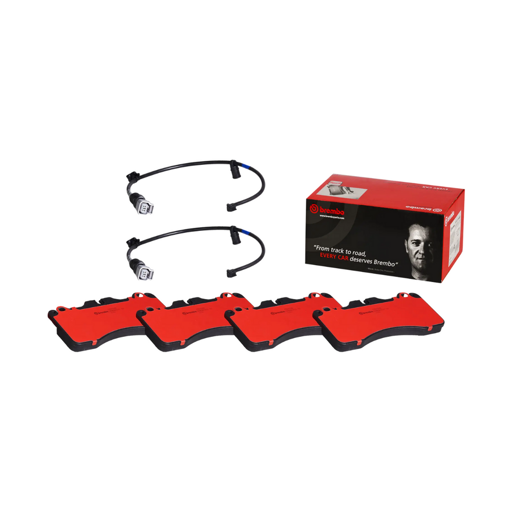 Brembo P83154N Premium NAO Ceramic Front Brake Pads, Lexus LS460 2010-2017