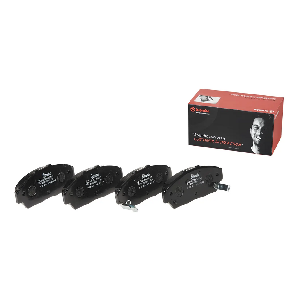 Brembo Premium Front Low-Met Brake Pads, Acura Integra 1994-2001 / Honda Civic 1994-1995 P28048