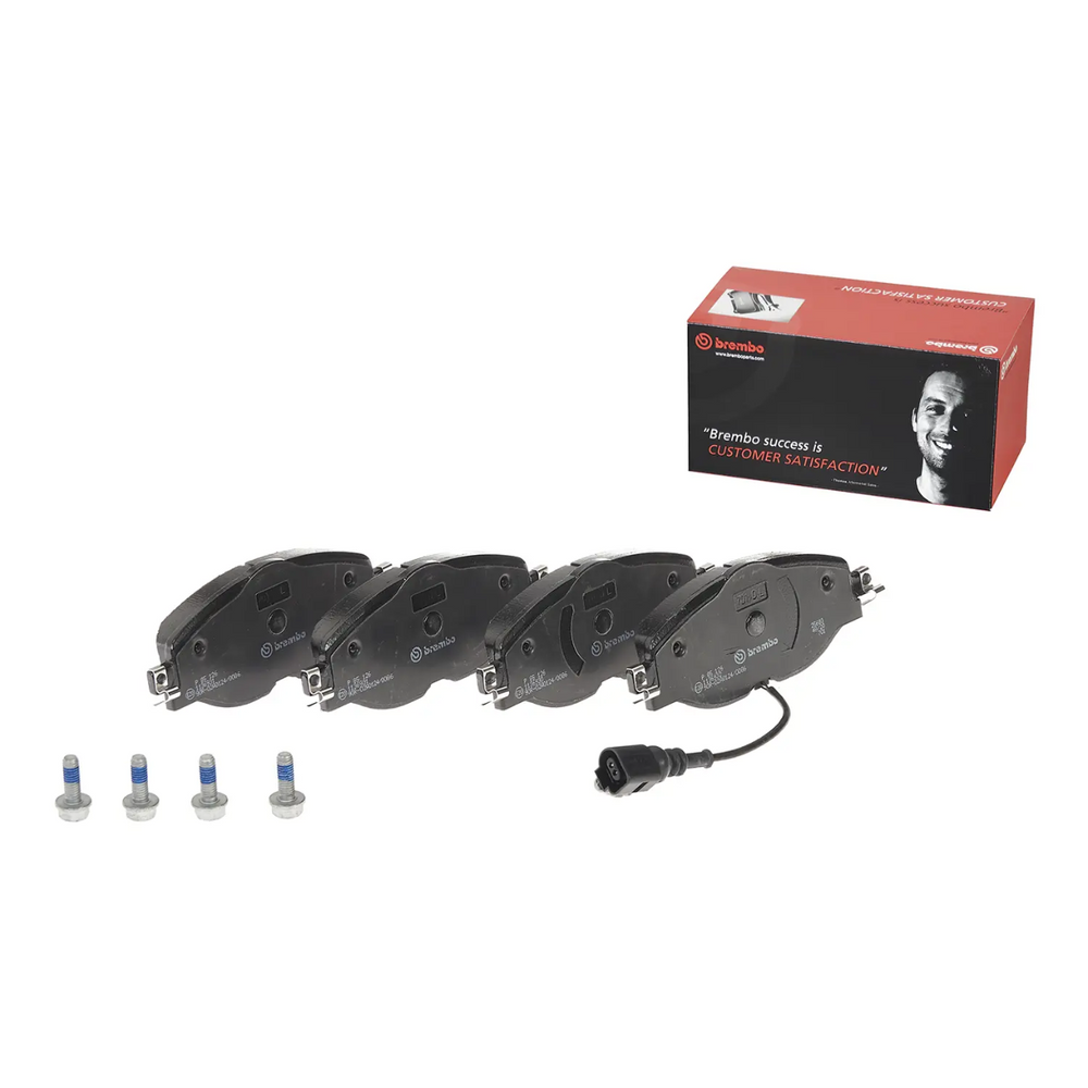 Brembo Premium Front Low-Met Brake Pads, Audi A3 2015-2020/A3 Quattro 2015-2018 P85126