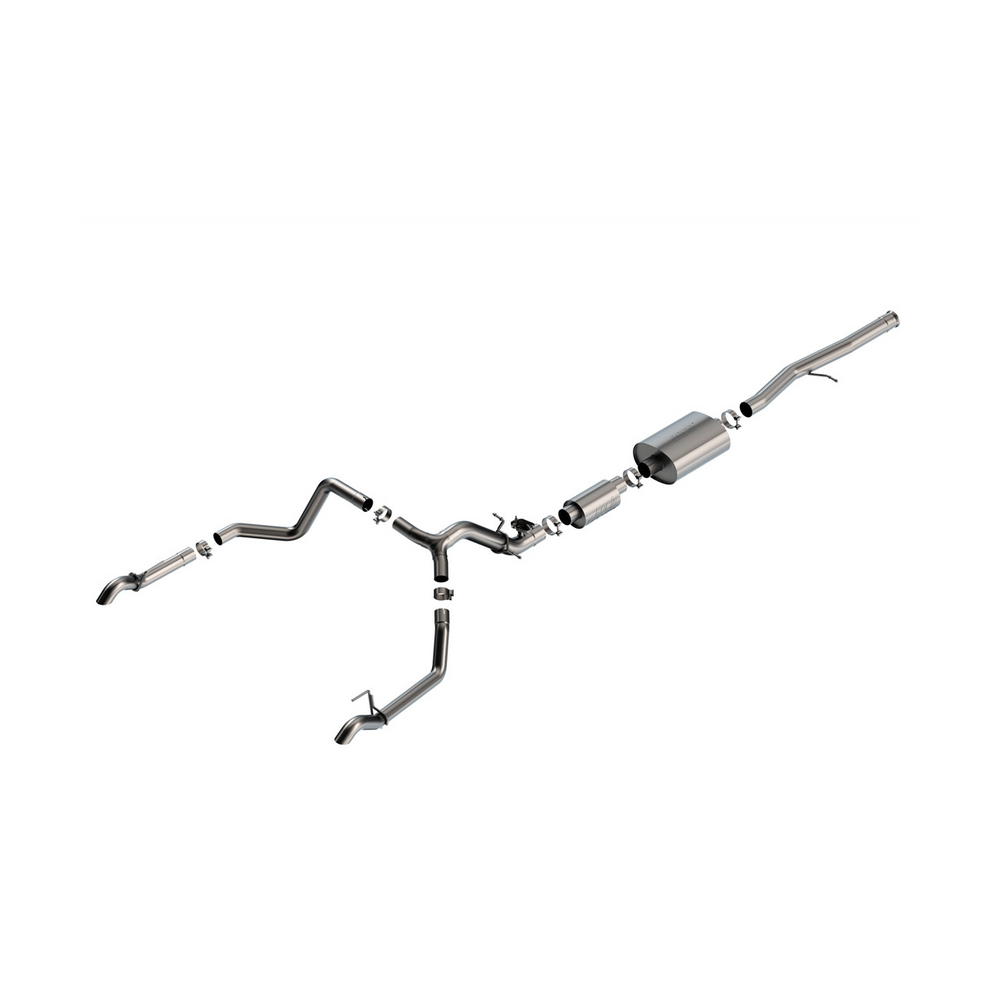 Borla 141003 S-Type Cat-Back Exhaust, Chevrolet/GMC 1500 ZR2 & AT4X 6.2L V8 4WD 4DR 2024, Turndown Tips