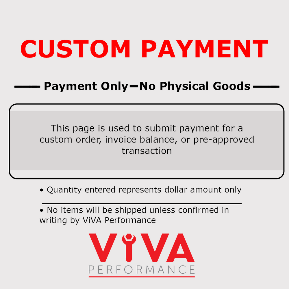 Custom Order Payment