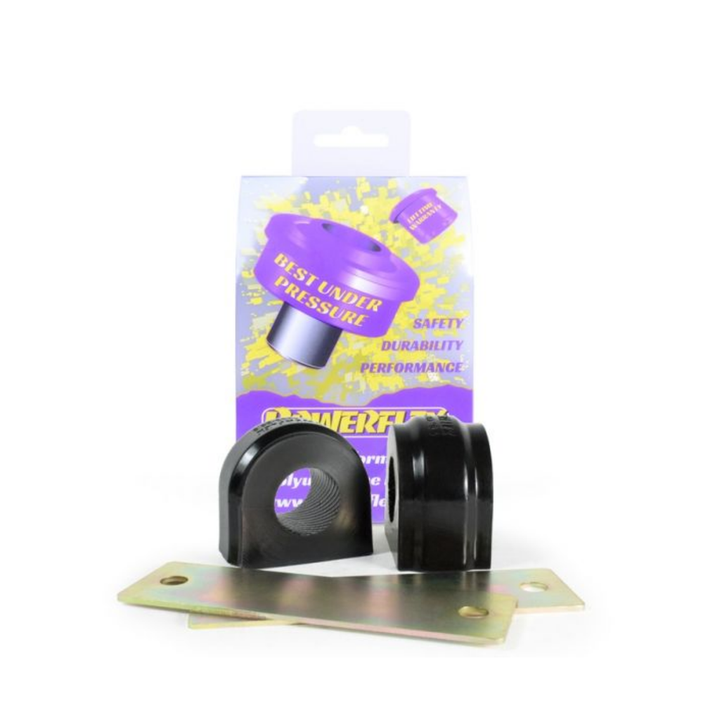 Powerflex PFF5-4203-26.5 Front Sway Bar Bushings & Plate Kit 26.5 mm, BMW E60 / 61 M5