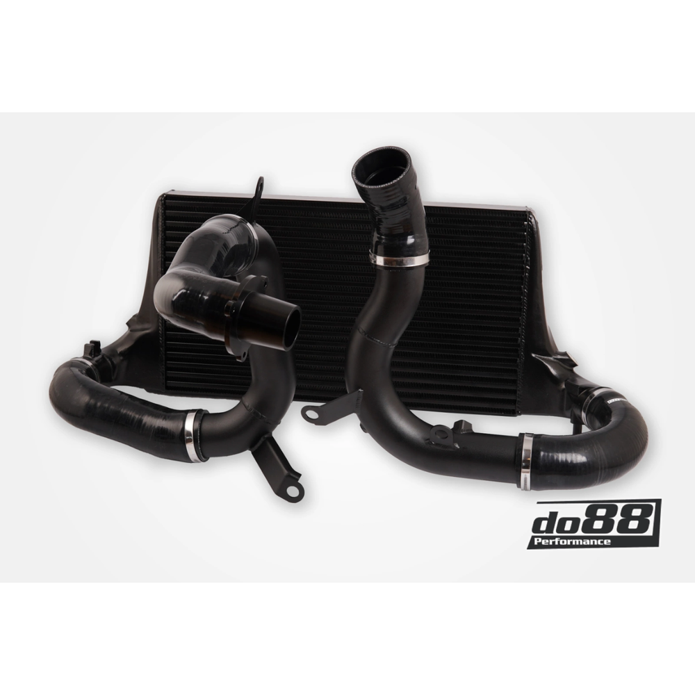 do88 BigPack Performance Intercooler Kit + Turbo Muffler Delete, Volkswagen Polo GTI 1.8T / Seat Ibiza Cupra 1.8T EA888 14‑17
