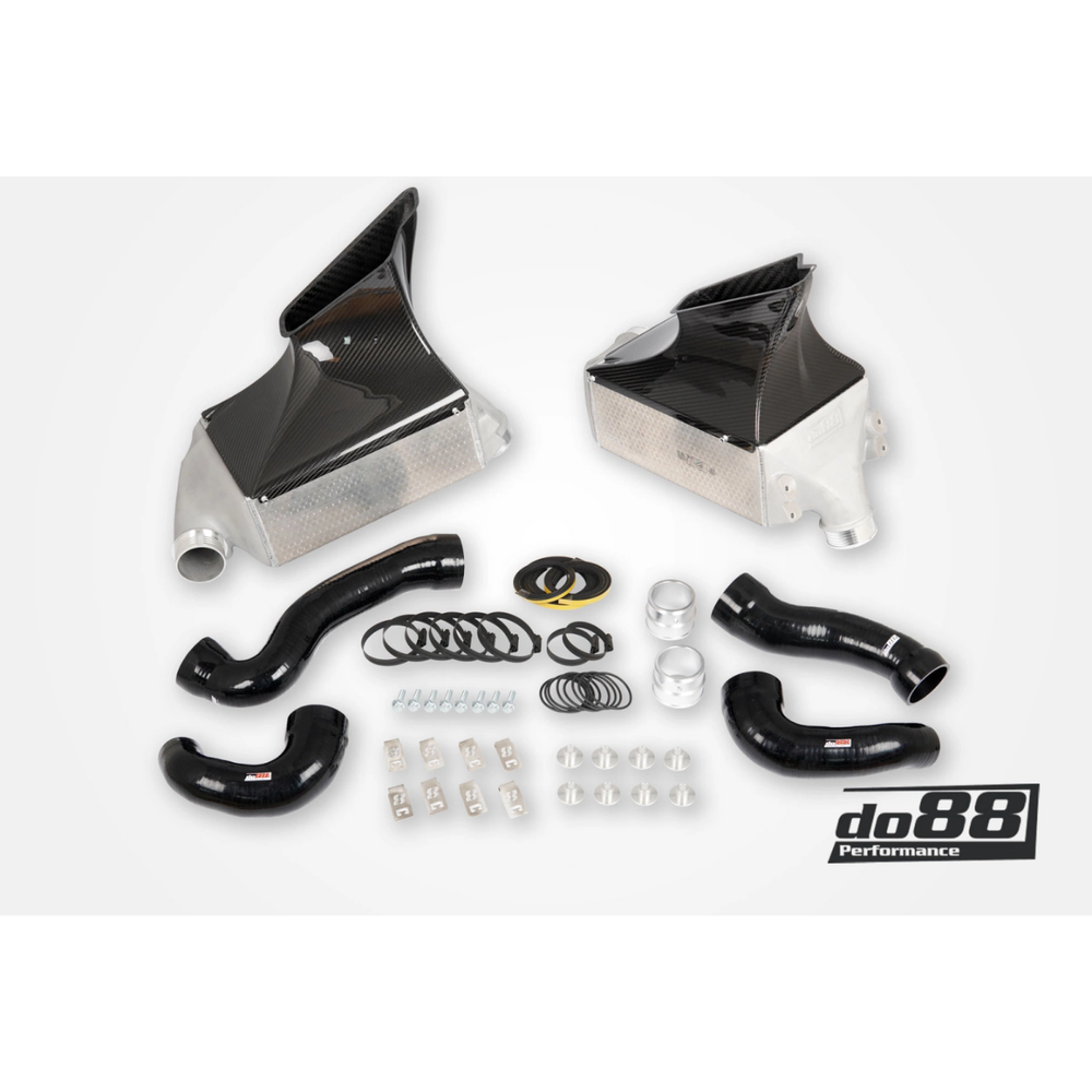 do88 MERA Performance Intercooler Kit w/OEM Y-pipe, Porsche 911 Turbo (996)