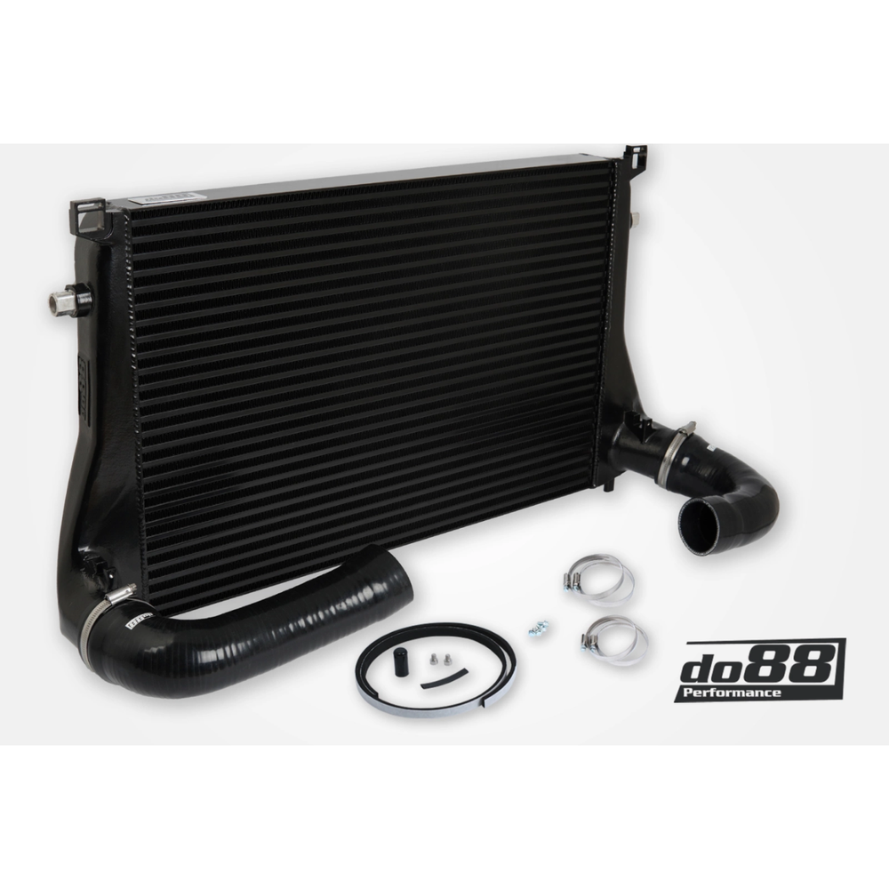 do88 Performance Intercooler w/Black Hoses, Audi/Seat/Skoda/Volkswagen 1.8T/2.0T (MQB)