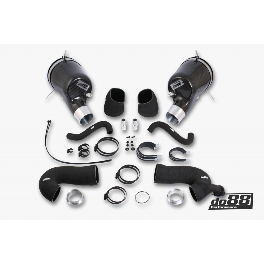 do88 Induction System 80mm Outlet w/Turbo Inlet Hoses, Porsche 911 Carrera (992)