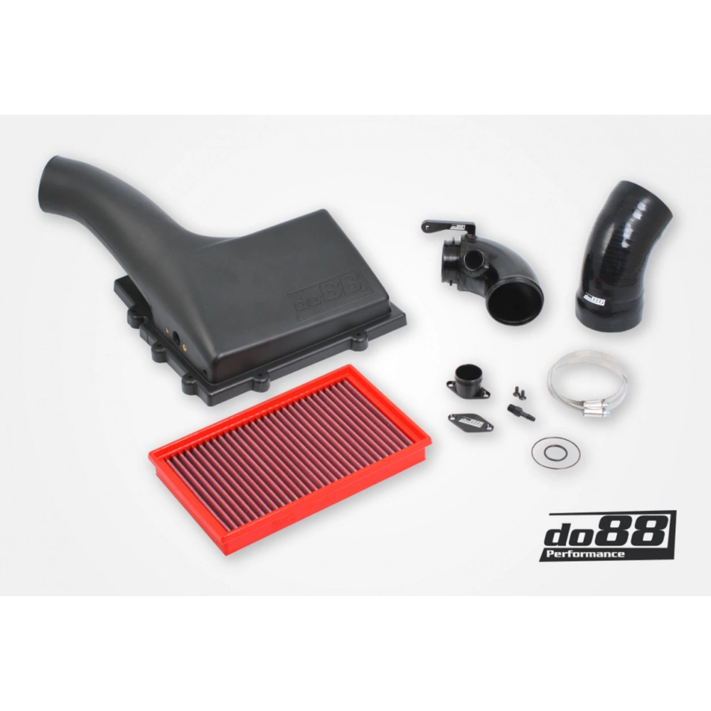 do88 Intake System w/Inlet Pipe Black Hose Filter, VAG 1.8 2.0 TSI (MQB) V1