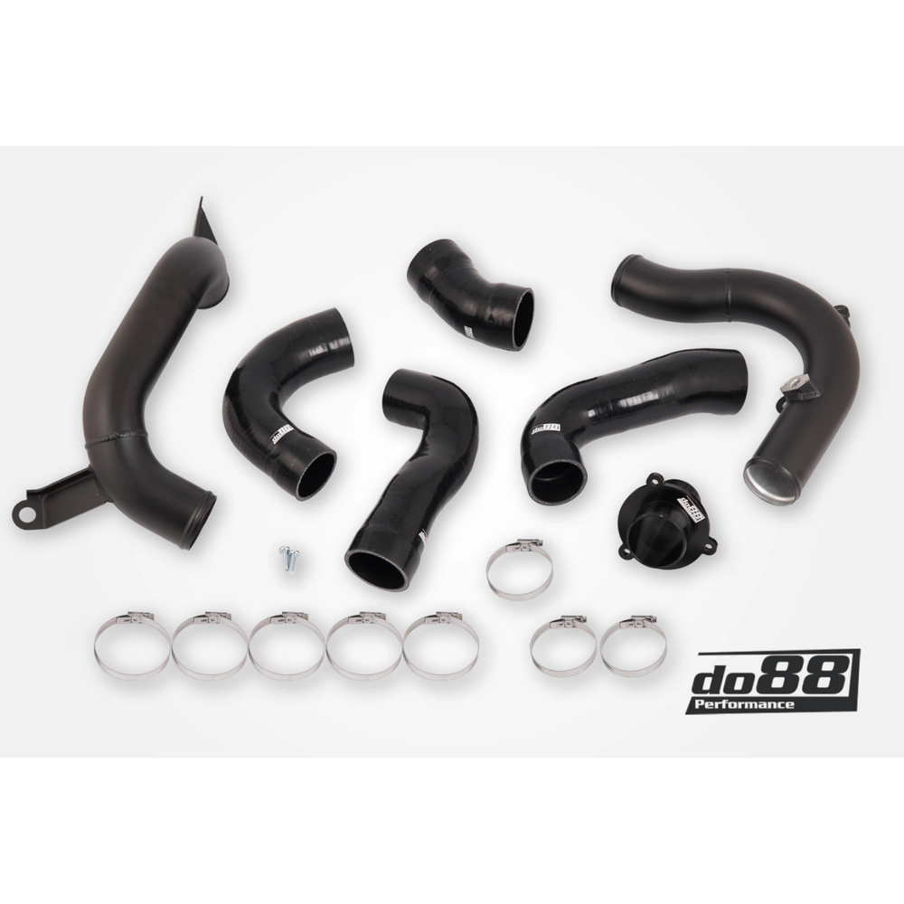 do88 Performance Intercooler w/ Pressure Pipes + TurboMuffler Delete, Volkswagen Polo GTI 1.8T / Seat Ibiza Cupra 1.8T EA888