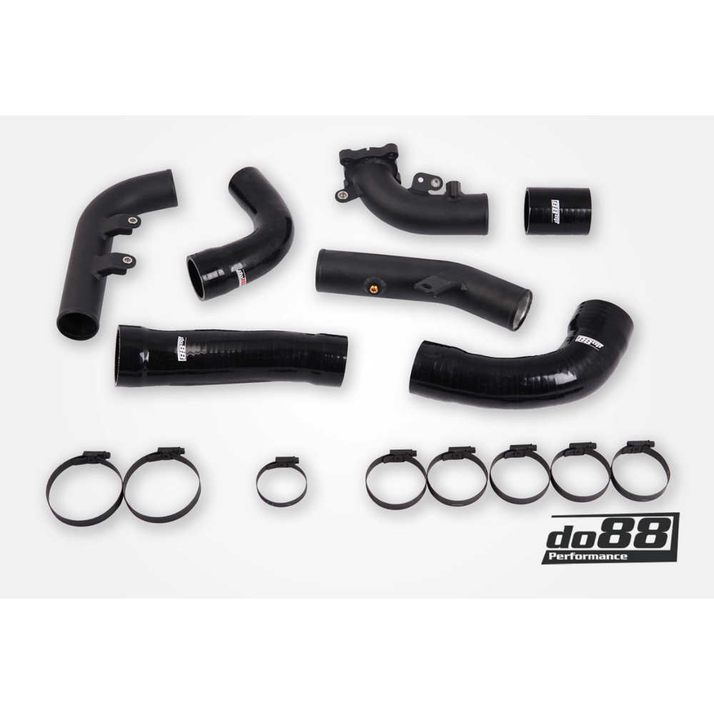 do88 Performance Intercooler w/ Pressure Pipes Black Hoses, Toyota Yaris GR
